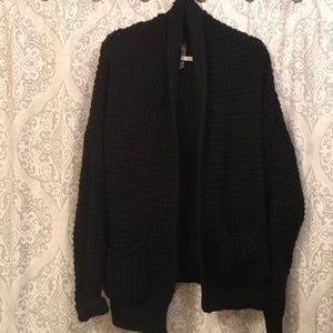 Chunky knit cardigan